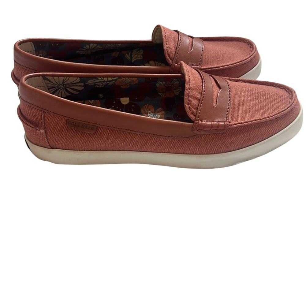 Cole Haan canvas Nantucket loafer II sz 7b - Picture 5 of 16